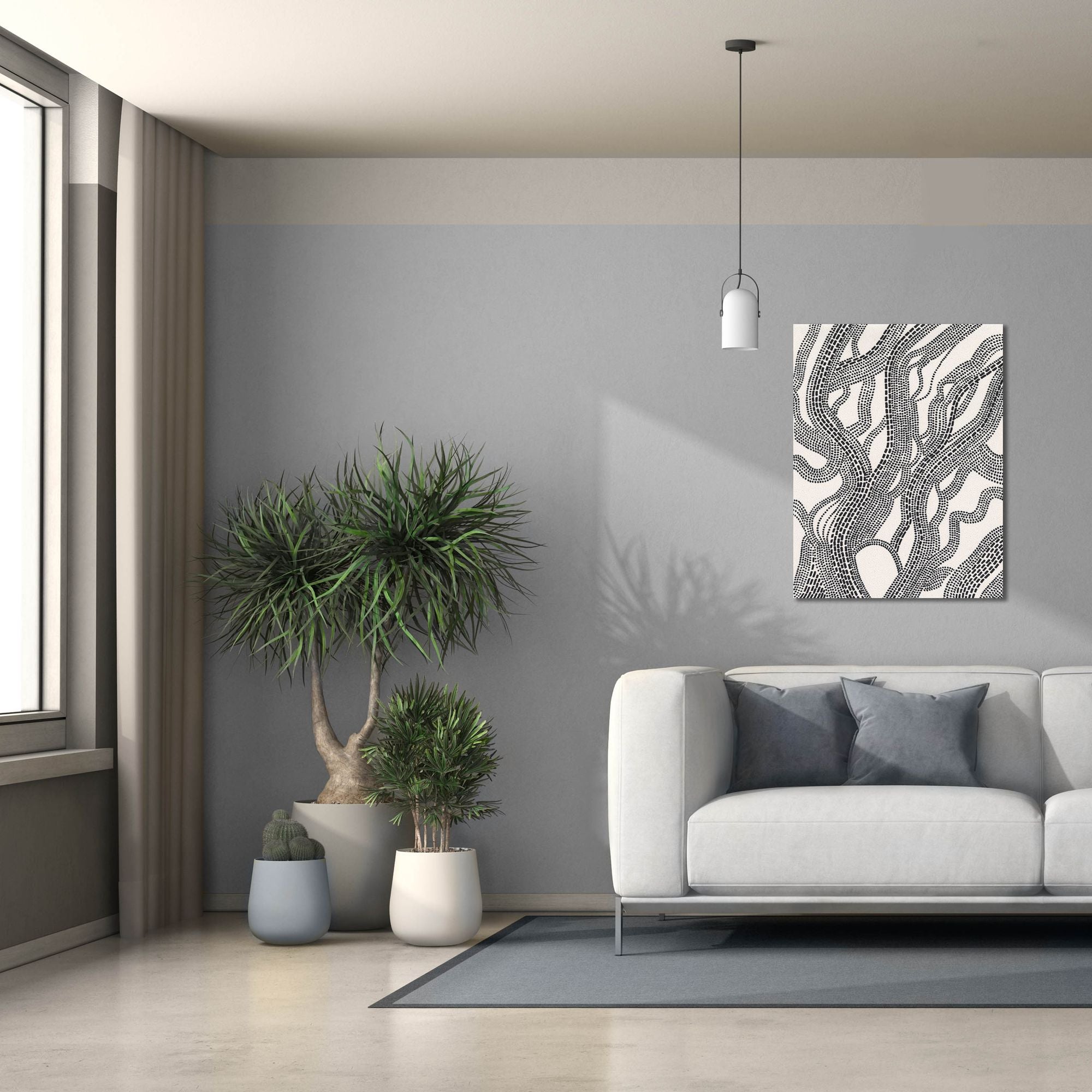 'Dots and Dashes I' by Regina Moore, Canvas Wall Art,26 x 34