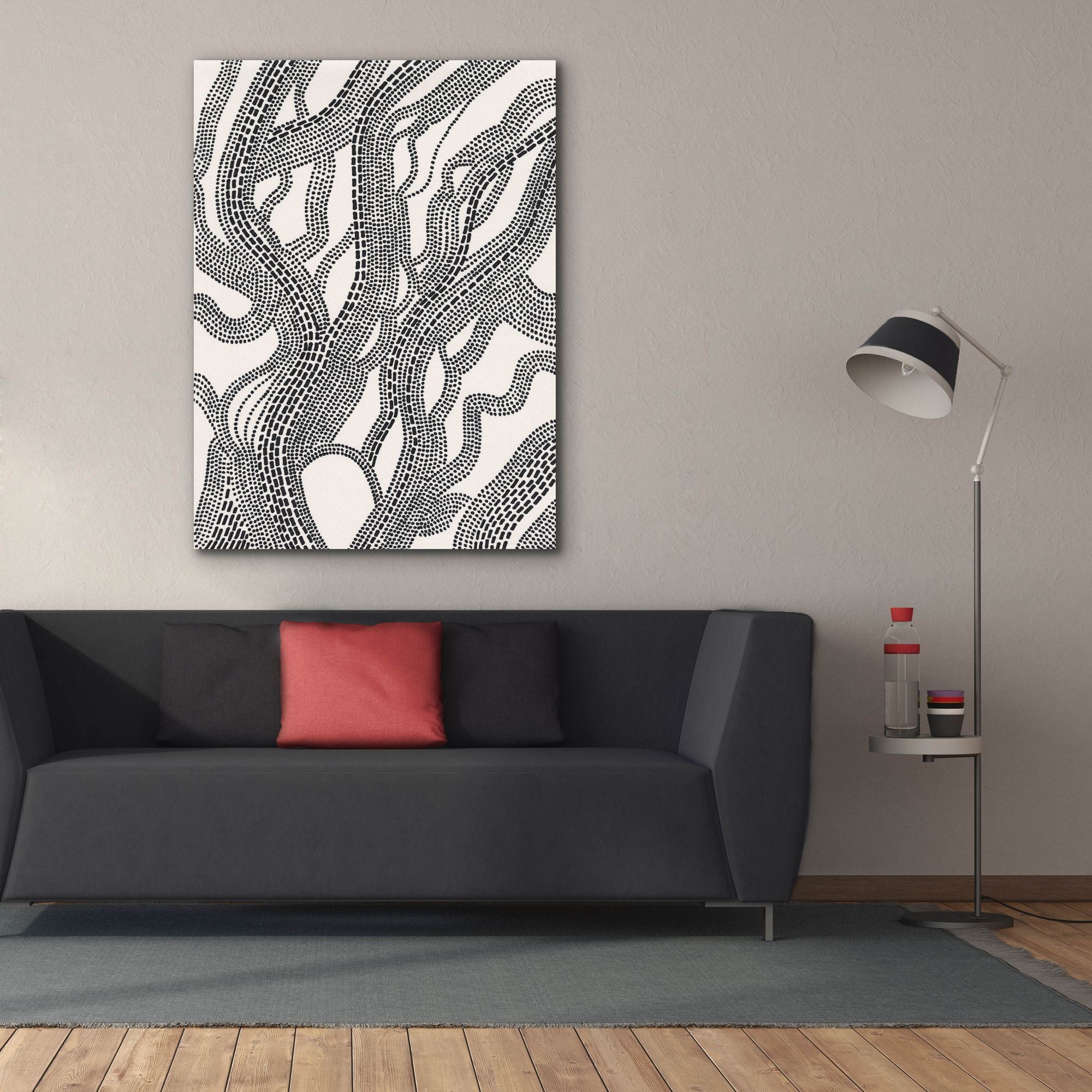 'Dots and Dashes I' by Regina Moore, Canvas Wall Art,40x54