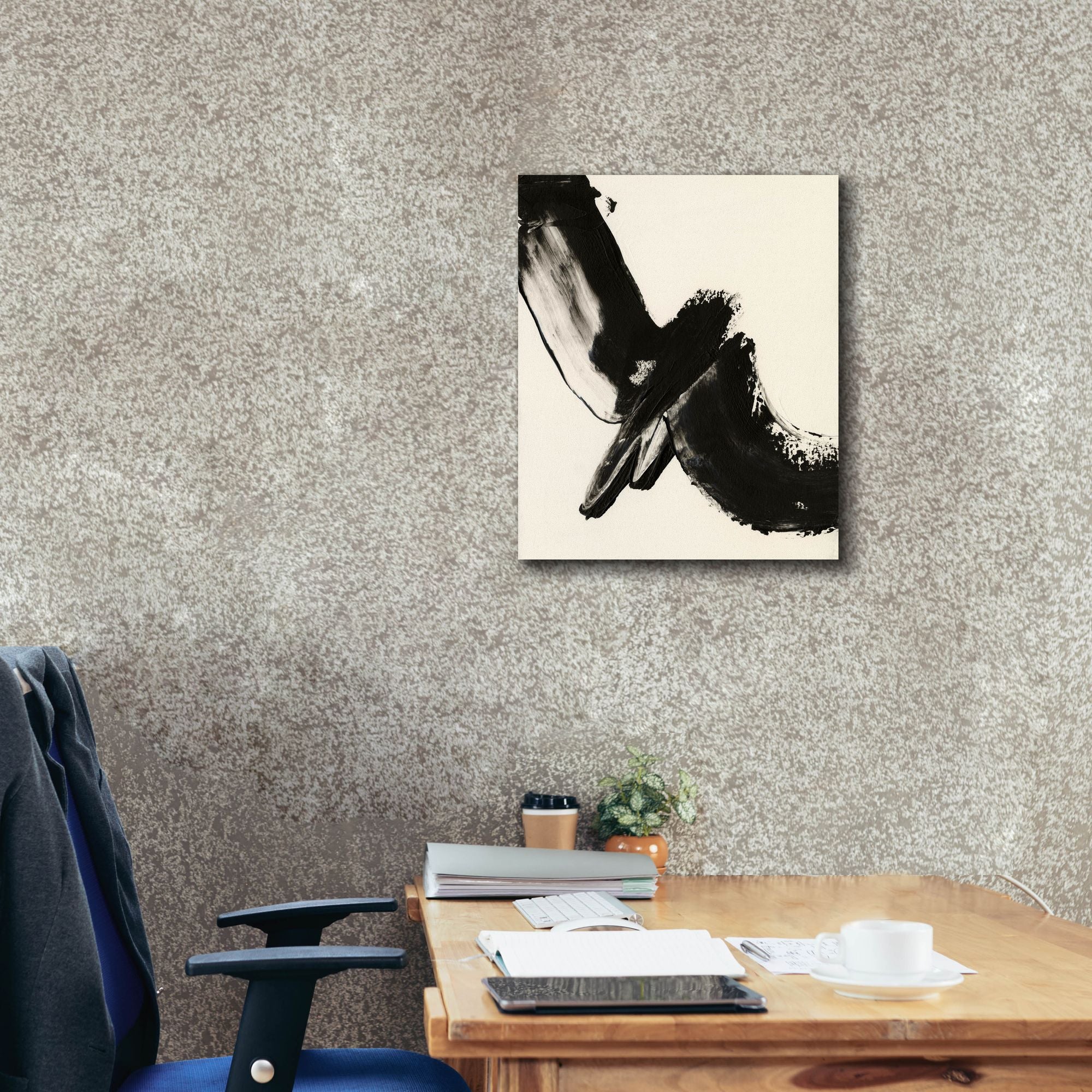 'Black Expression I' by Regina Moore, Canvas Wall Art,20 x 24