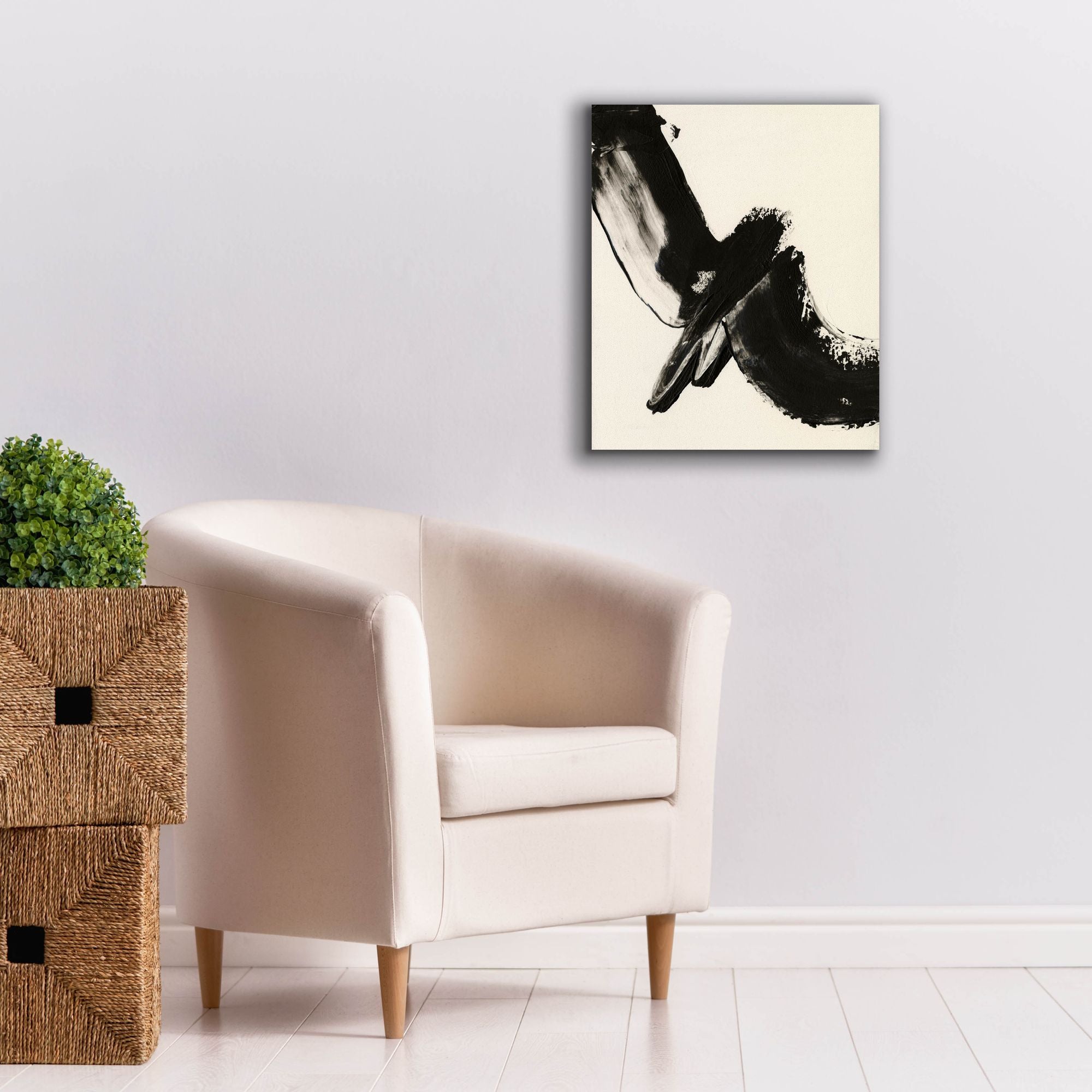 'Black Expression I' by Regina Moore, Canvas Wall Art,20 x 24