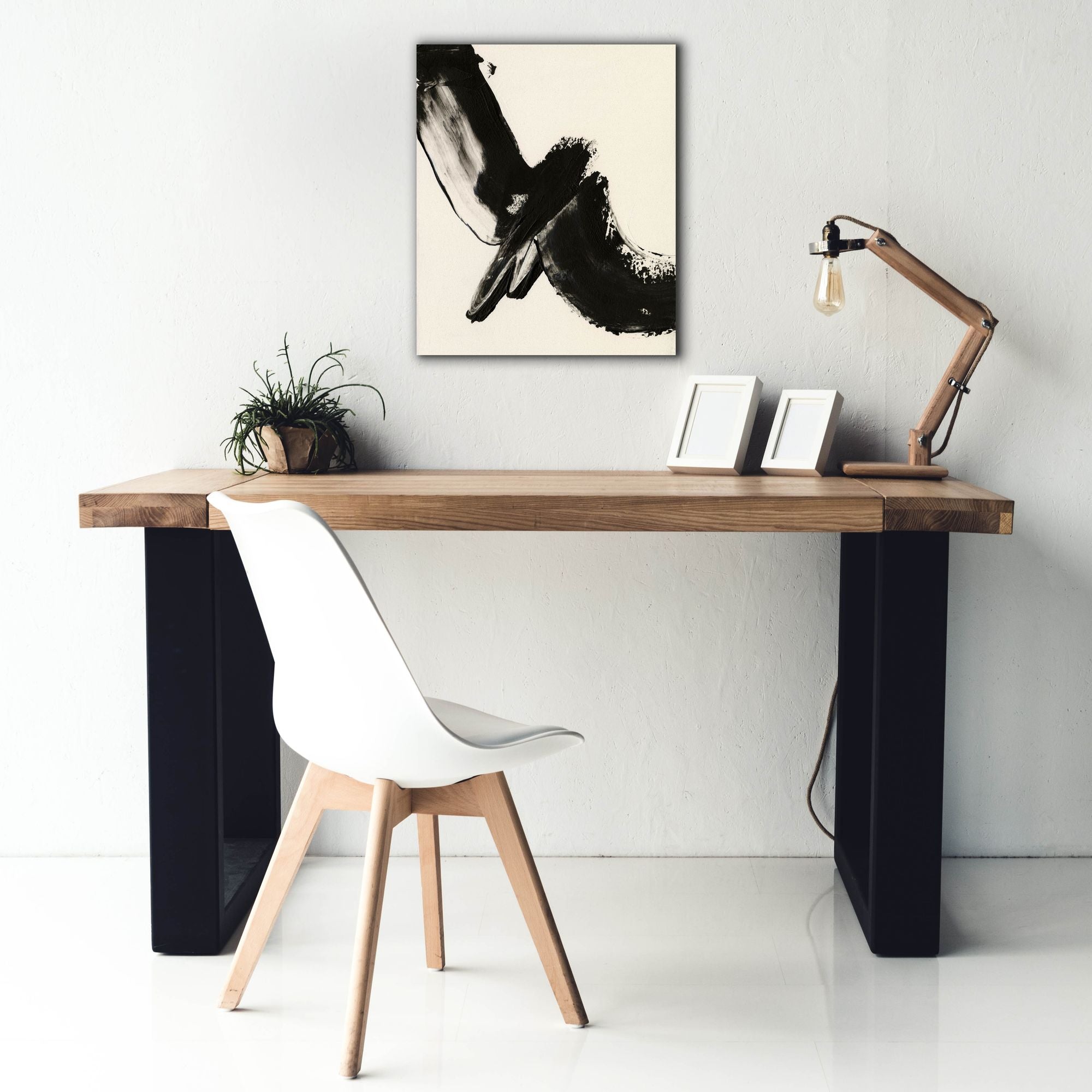 'Black Expression I' by Regina Moore, Canvas Wall Art,20 x 24