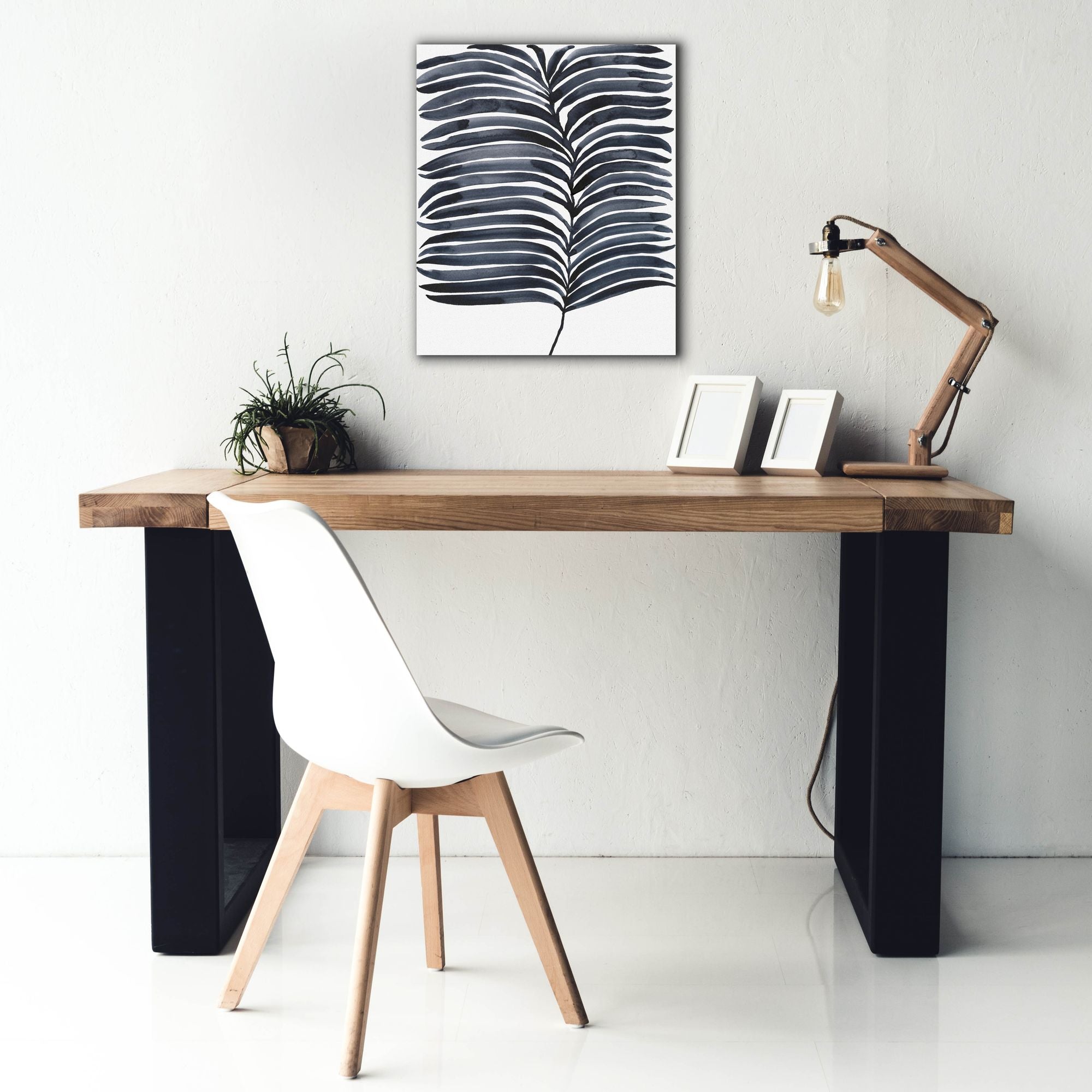 'Indigo Fronds I' by Regina Moore, Canvas Wall Art,20 x 24