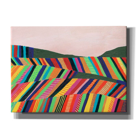 Image of 'Rainbow Fields I' by Regina Moore, Canvas Wall Art