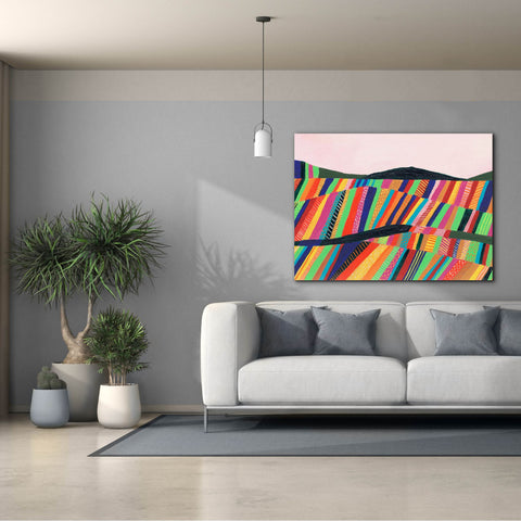 Image of 'Rainbow Fields II' by Regina Moore, Canvas Wall Art,54x40