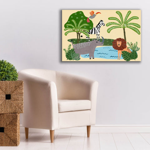 Image of 'Lil Wild Ones Collection A' by Regina Moore, Canvas Wall Art,40x26