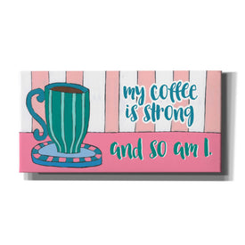 'Mid Morning Coffee Collection D' by Regina Moore, Canvas Wall Art