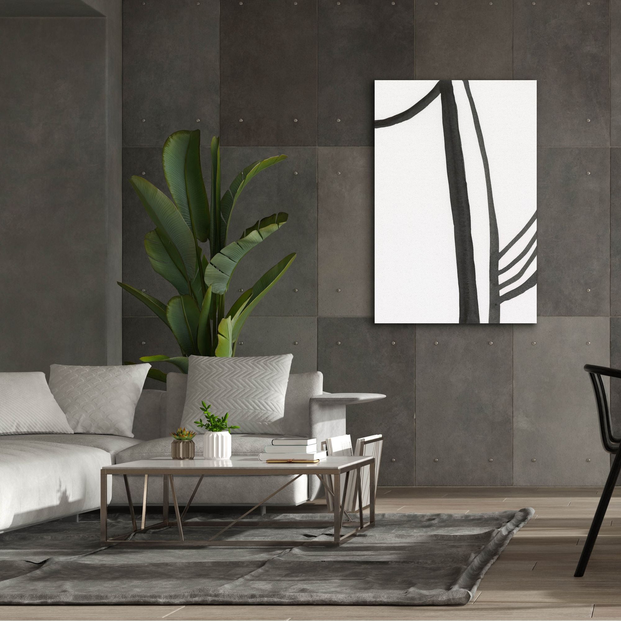 'Ink Lines I' by Regina Moore, Canvas Wall Art,40x60