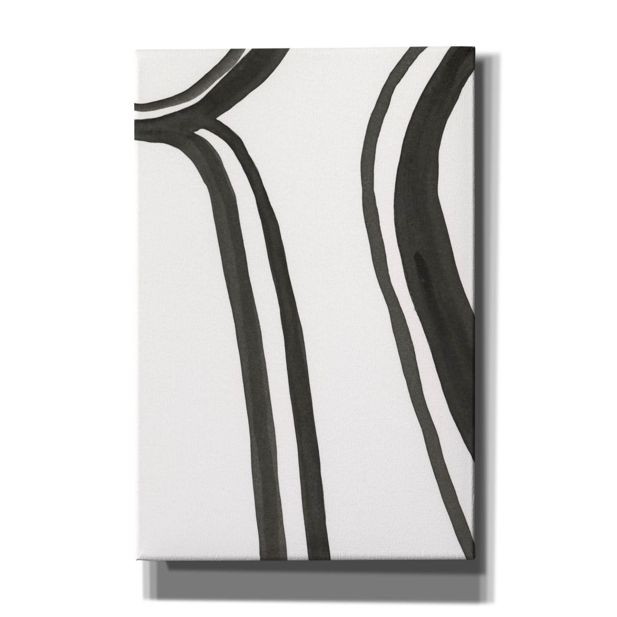 'Ink Lines II' by Regina Moore, Canvas Wall Art