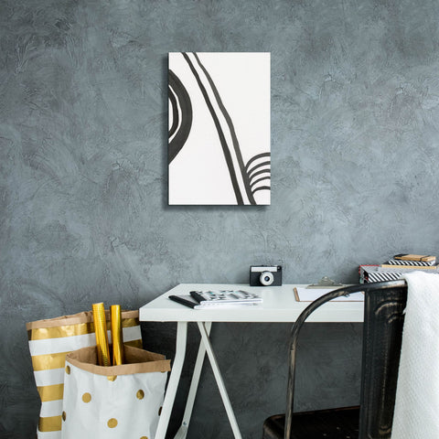 Image of 'Ink Lines IV' by Regina Moore, Canvas Wall Art,12 x 18