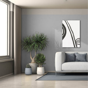 'Ink Lines IV' by Regina Moore, Canvas Wall Art,26x40