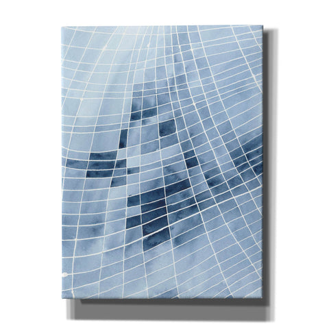 Image of 'Blue Grid II' by Regina Moore, Canvas Wall Art
