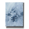 'Blue Grid II' by Regina Moore, Canvas Wall Art