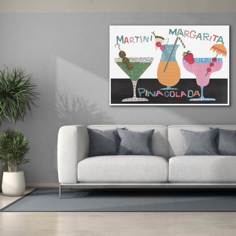 Image of 'Mix Me A Drink Collection A' by Regina Moore, Canvas Wall Art,60x40