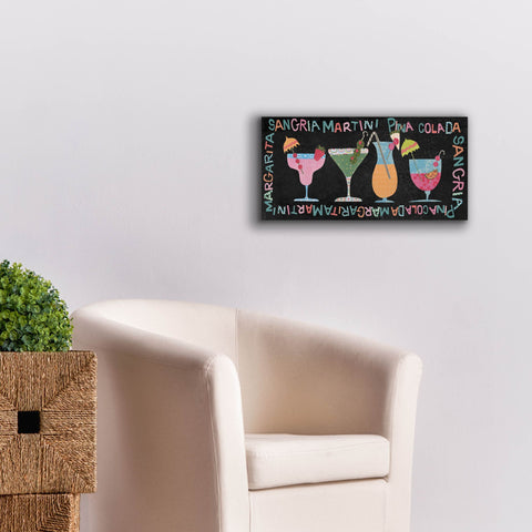Image of 'Mix Me A Drink Collection D' by Regina Moore, Canvas Wall Art,24 x 12
