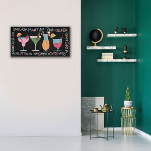 'Mix Me A Drink Collection D' by Regina Moore, Canvas Wall Art,40x20