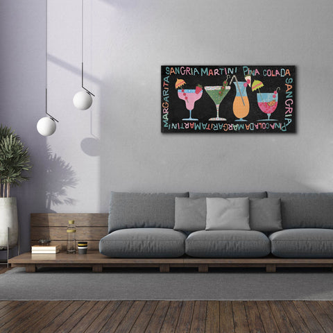 Image of 'Mix Me A Drink Collection D' by Regina Moore, Canvas Wall Art,60x30