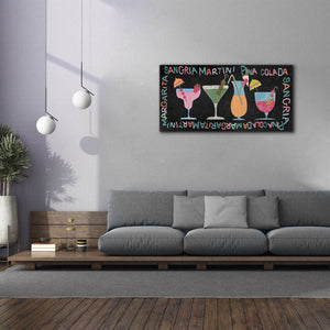 'Mix Me A Drink Collection D' by Regina Moore, Canvas Wall Art,60x30