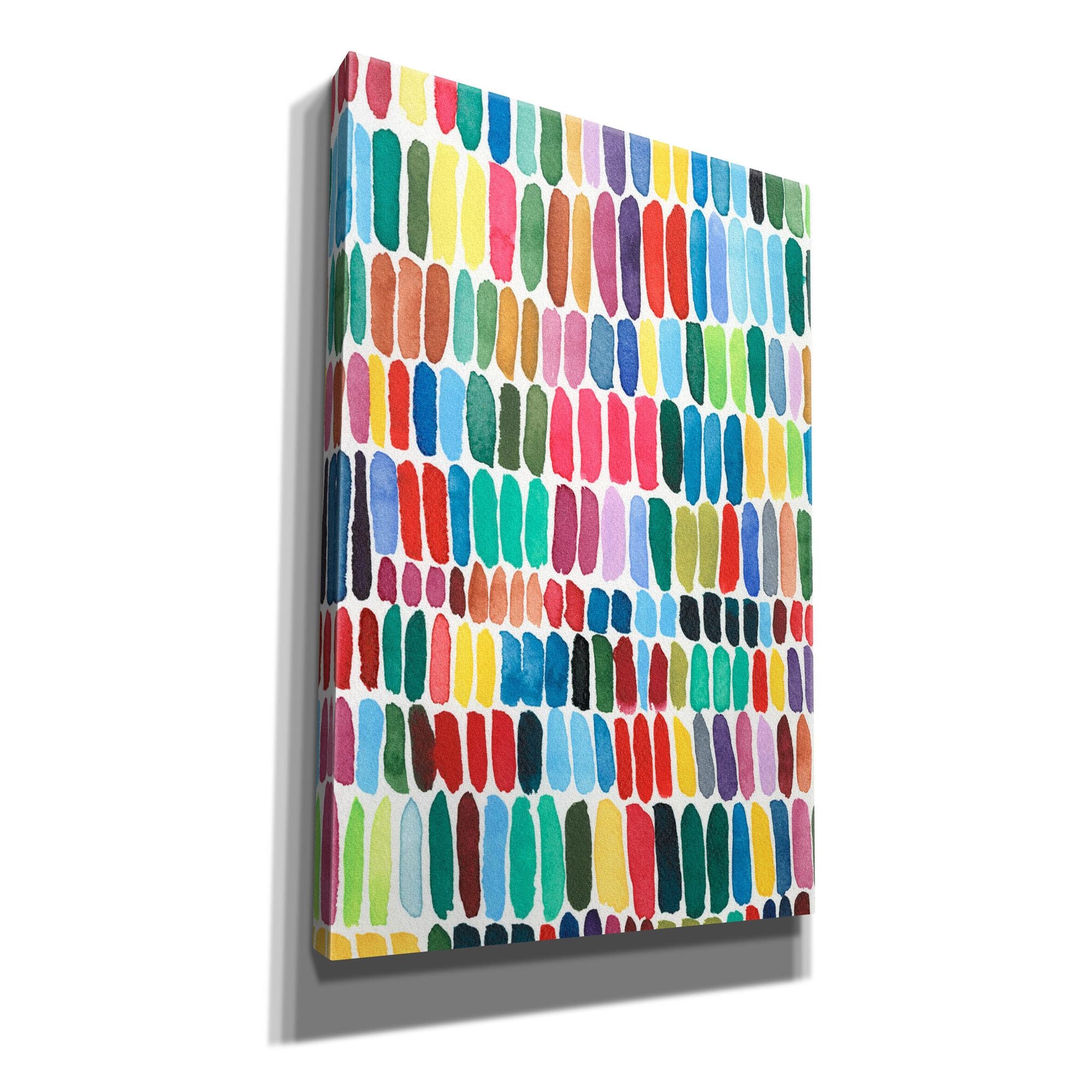 'Rainbow Marks I' by Regina Moore, Canvas Wall Art