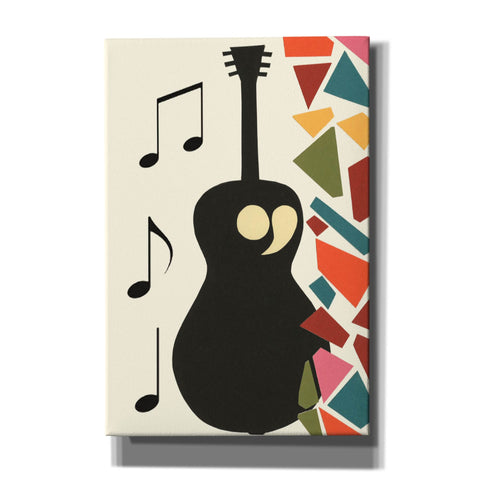 Image of 'Cut Paper Instruments Collection B' by Regina Moore, Canvas Wall Art