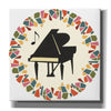 'Cut Paper Instruments Collection C' by Regina Moore, Canvas Wall Art