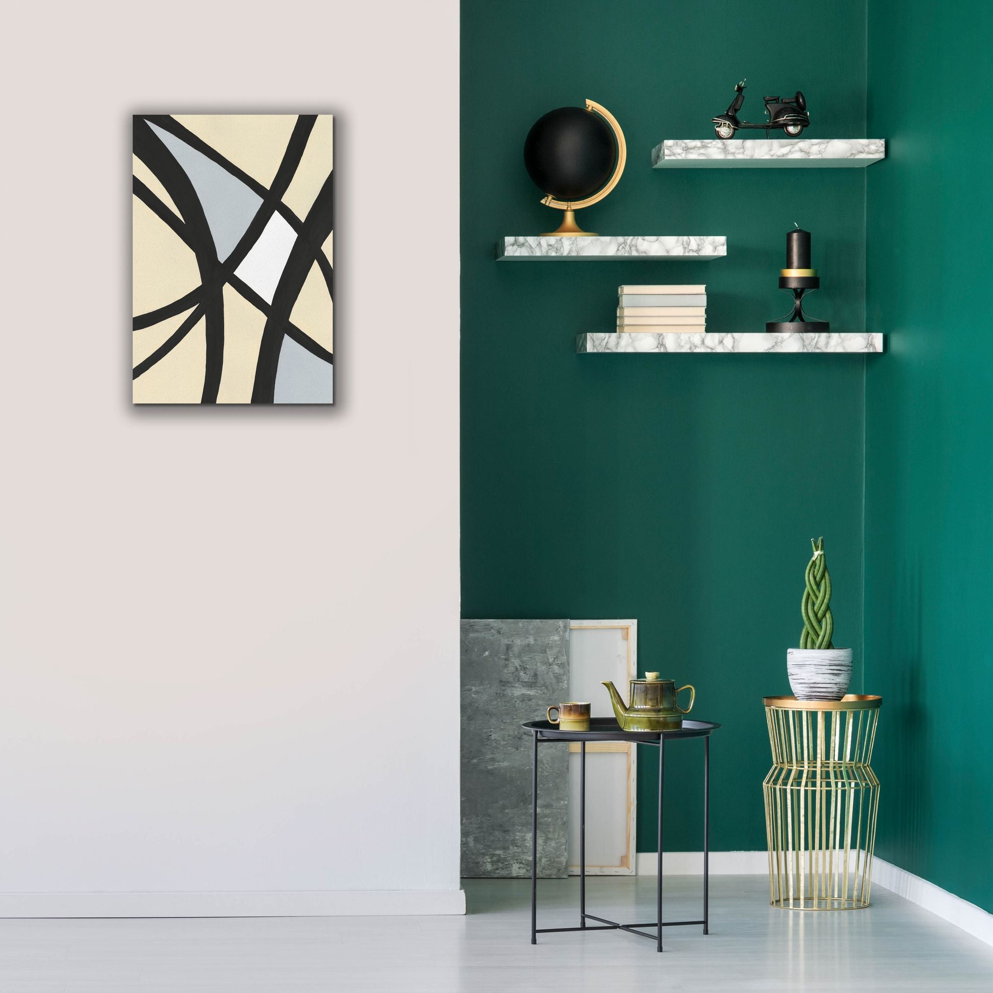 'Serene Labyrinth II' by Regina Moore, Canvas Wall Art,18 x 26