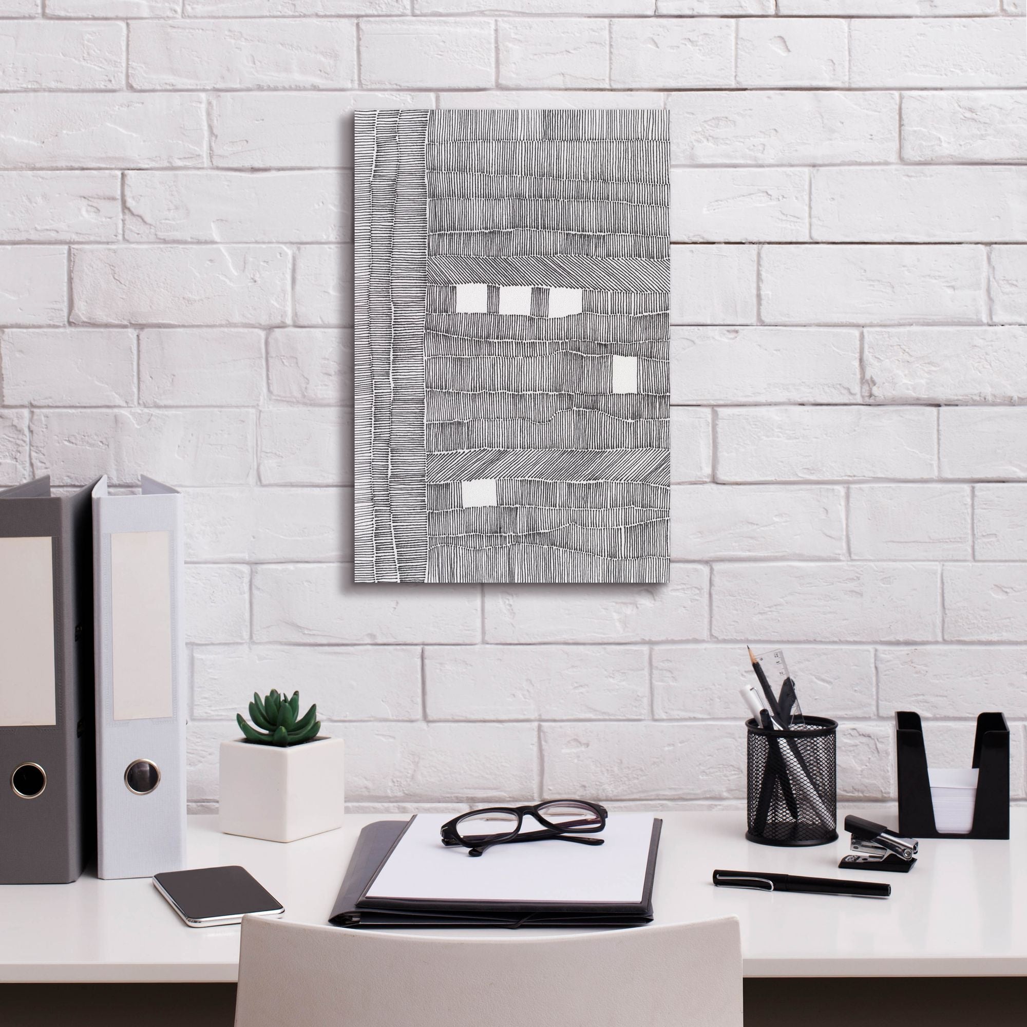 'Tedious I' by Regina Moore, Canvas Wall Art,12 x 18