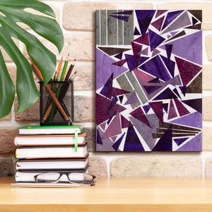 'Purple Dream I' by Regina Moore, Canvas Wall Art,12 x 16