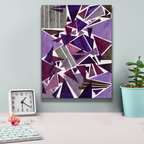 Image of 'Purple Dream I' by Regina Moore, Canvas Wall Art,12 x 16