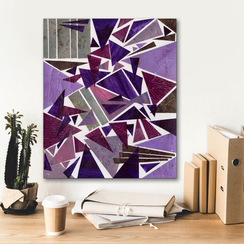 Image of 'Purple Dream I' by Regina Moore, Canvas Wall Art,20 x 24