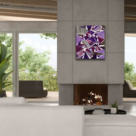 Image of 'Purple Dream I' by Regina Moore, Canvas Wall Art,26x30