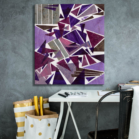 Image of 'Purple Dream I' by Regina Moore, Canvas Wall Art,26x30