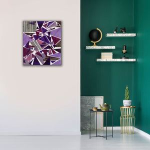 'Purple Dream I' by Regina Moore, Canvas Wall Art,26x30