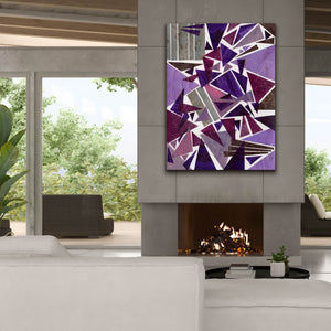 'Purple Dream I' by Regina Moore, Canvas Wall Art,40x54