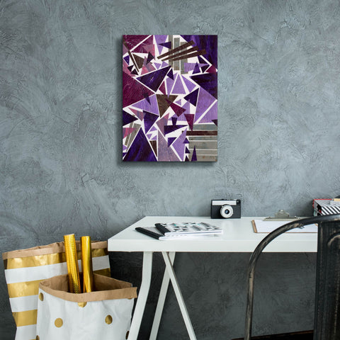 Image of 'Purple Dream II' by Regina Moore, Canvas Wall Art,12 x 16