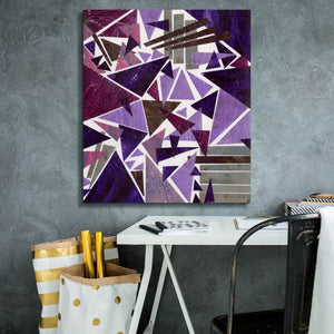 'Purple Dream II' by Regina Moore, Canvas Wall Art,26x30