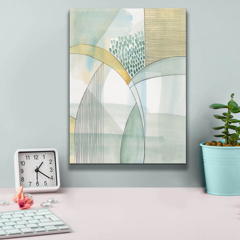 Image of 'Mint Reflection I' by Regina Moore, Canvas Wall Art,12 x 16