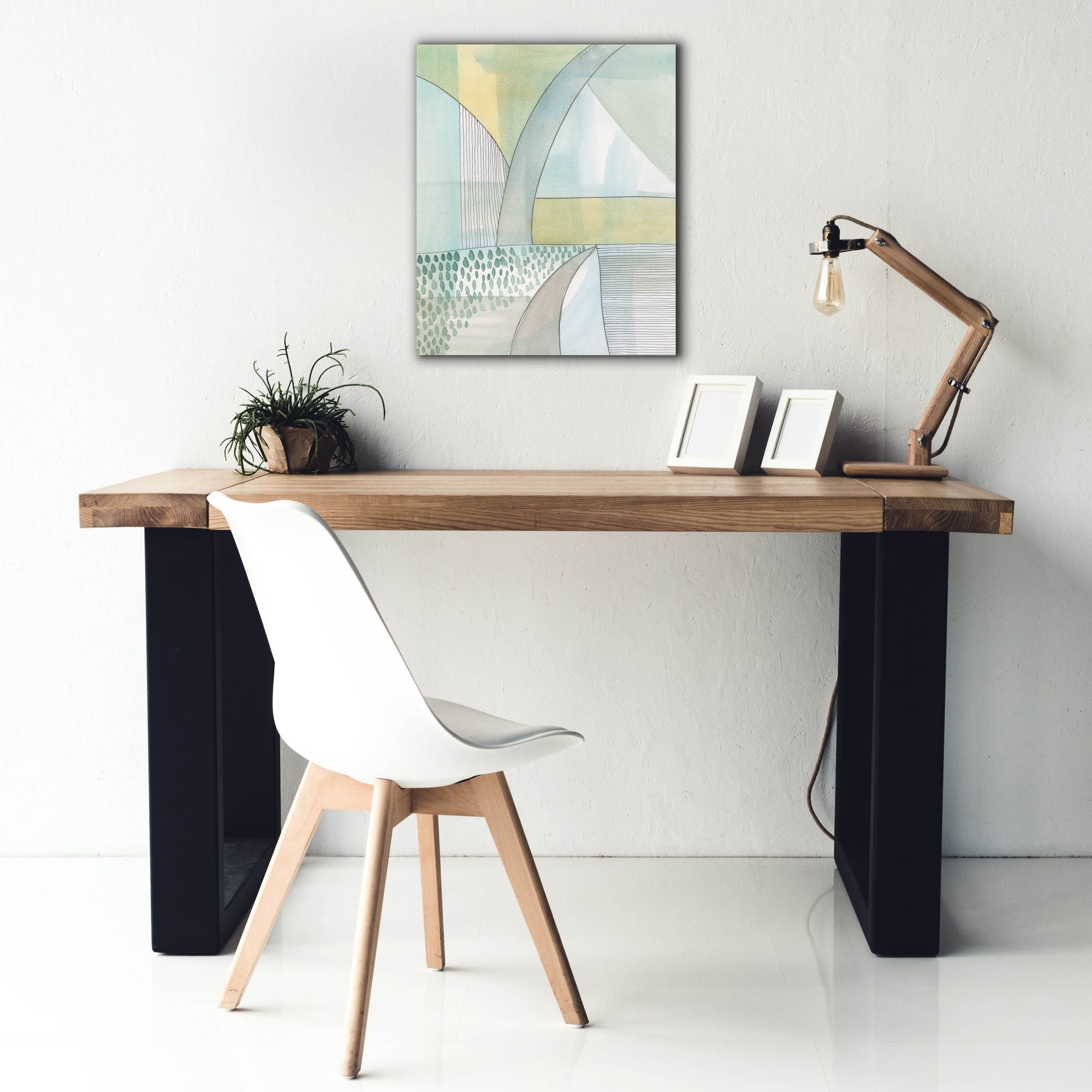 'Mint Reflection II' by Regina Moore, Canvas Wall Art,20 x 24