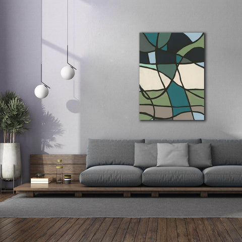 Image of 'Multicolor Stained Glass I' by Regina Moore, Canvas Wall Art,40x54