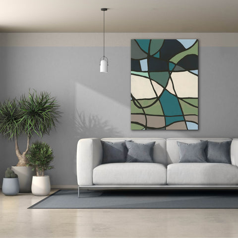 Image of 'Multicolor Stained Glass I' by Regina Moore, Canvas Wall Art,40x54