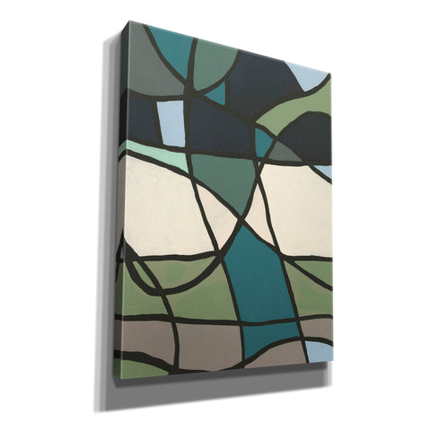 Image of 'Multicolor Stained Glass I' by Regina Moore, Canvas Wall Art