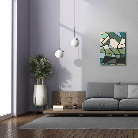 Image of 'Multicolor Stained Glass II' by Regina Moore, Canvas Wall Art,26 x 34