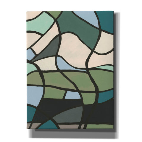 Image of 'Multicolor Stained Glass II' by Regina Moore, Canvas Wall Art