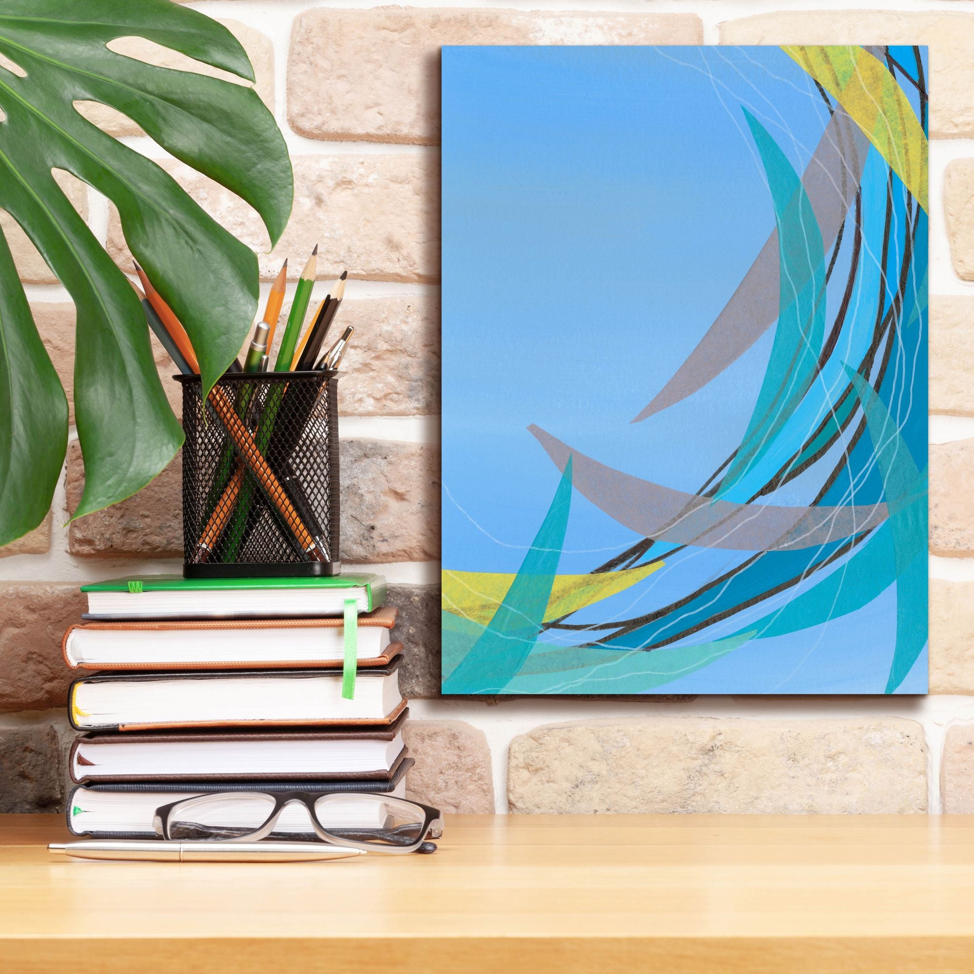 'Circulating Flow II' by Regina Moore, Canvas Wall Art,12 x 16