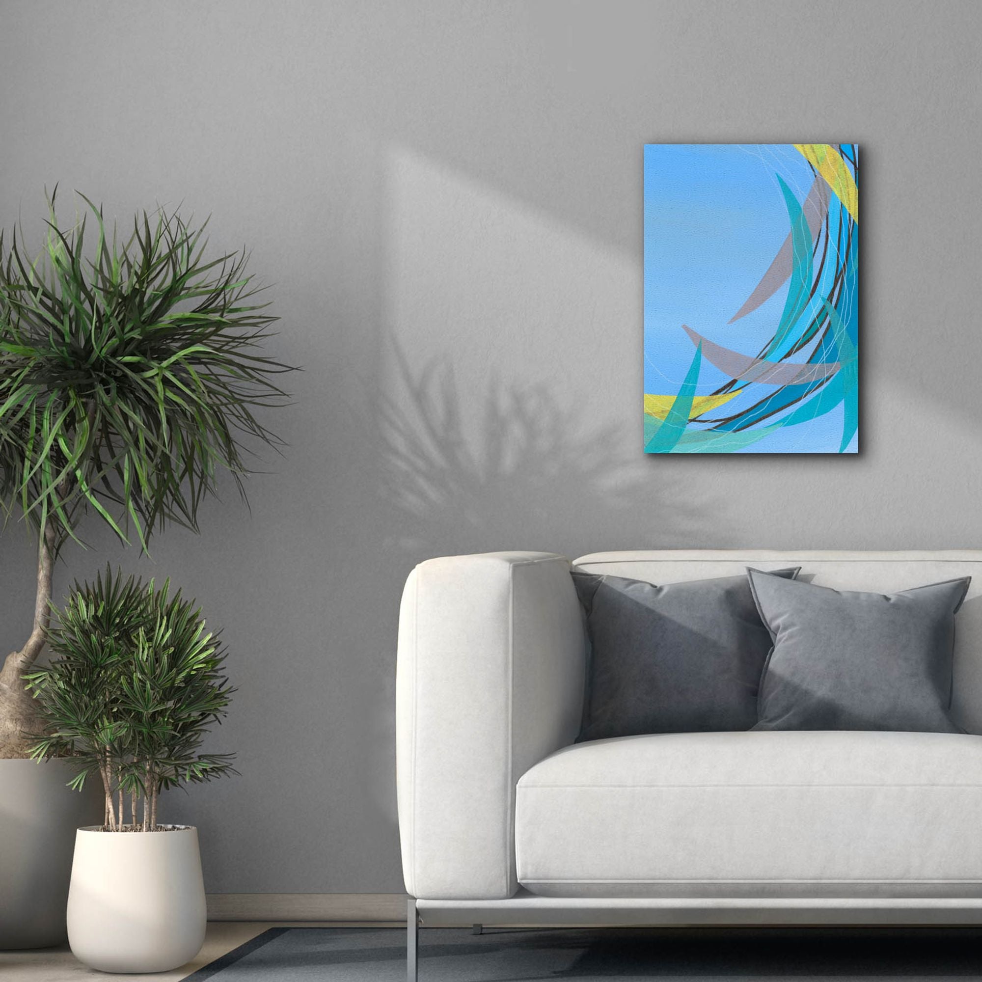 'Circulating Flow II' by Regina Moore, Canvas Wall Art,18 x 26