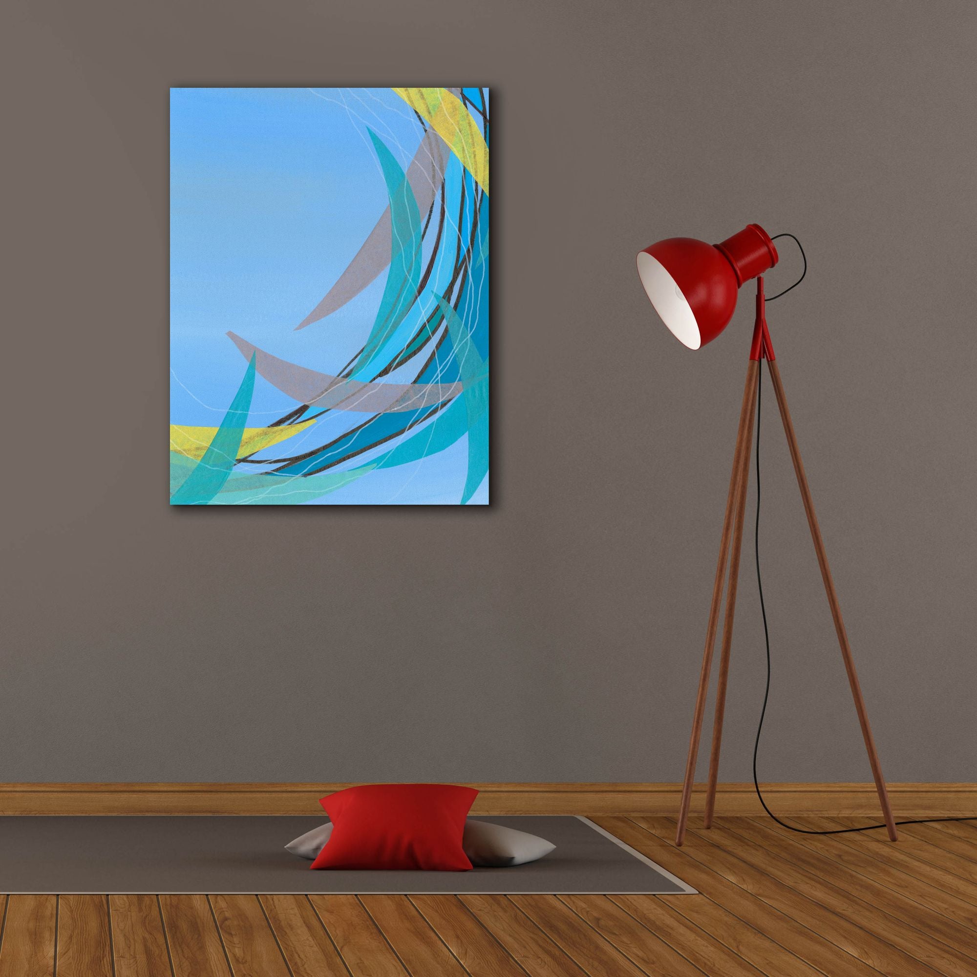 'Circulating Flow II' by Regina Moore, Canvas Wall Art,26 x 34