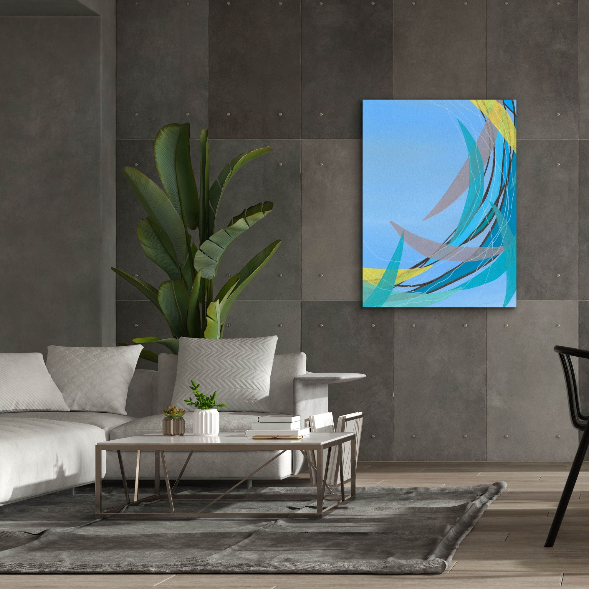 'Circulating Flow II' by Regina Moore, Canvas Wall Art,40x54