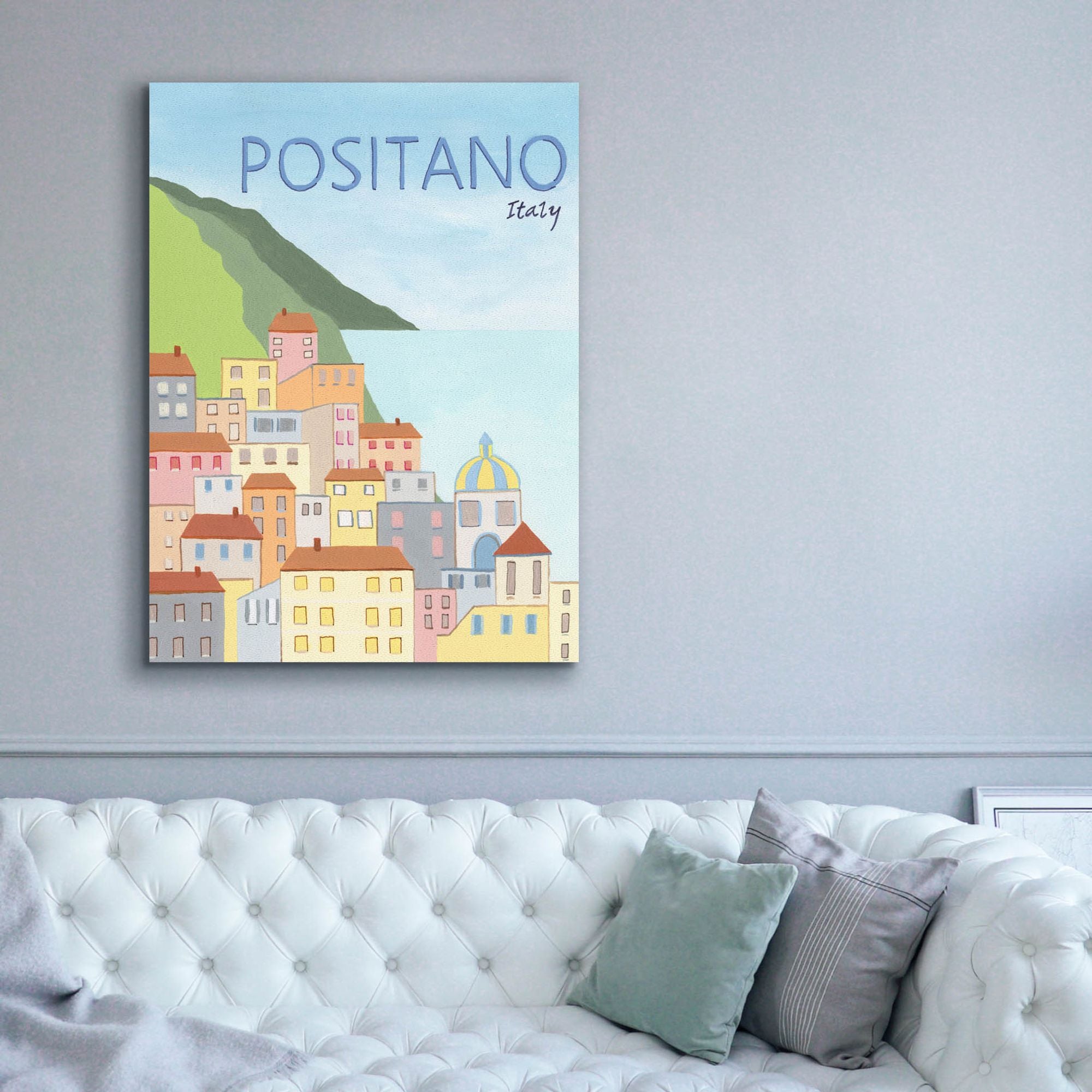 'Living by the Sea I' by Regina Moore, Canvas Wall Art,40x54