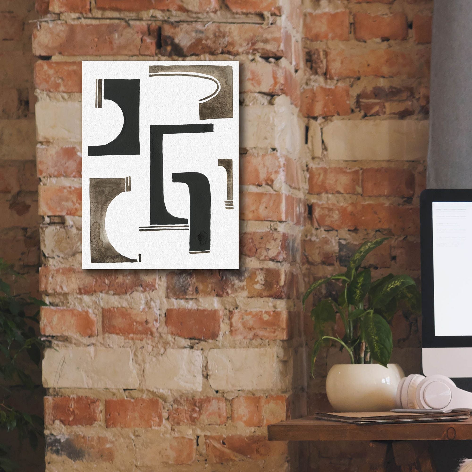 'Midway I' by Regina Moore, Canvas Wall Art,12 x 16