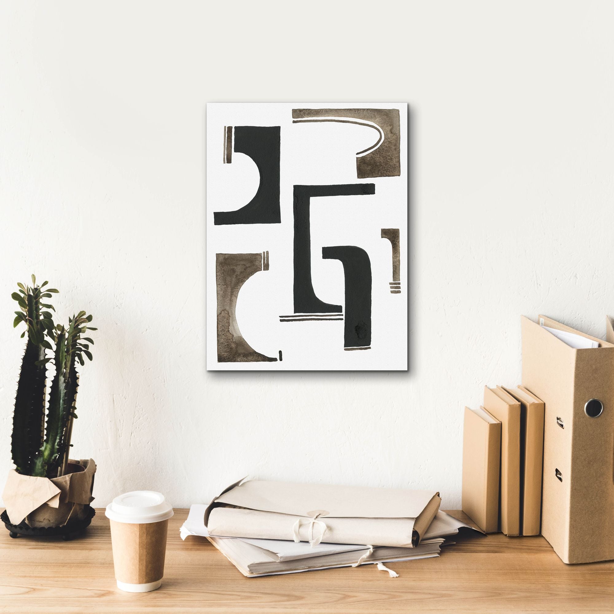 'Midway I' by Regina Moore, Canvas Wall Art,12 x 16