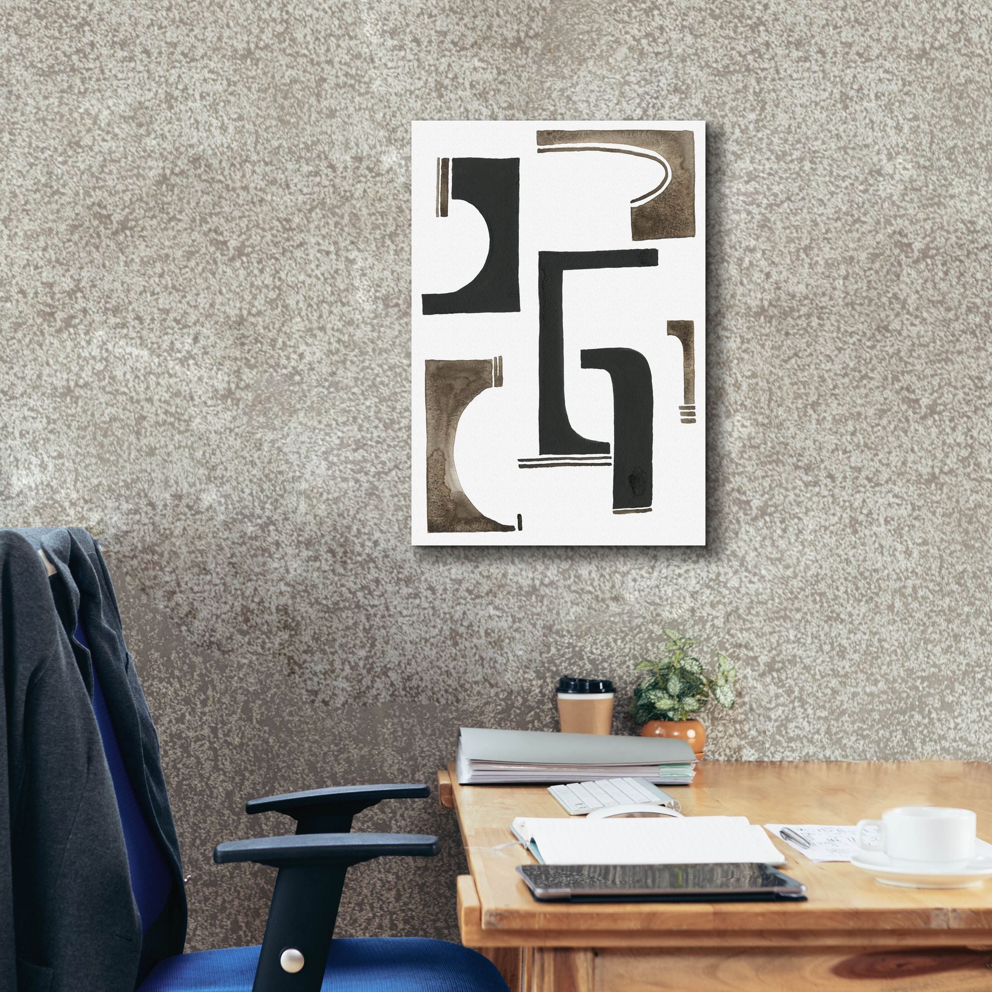 'Midway I' by Regina Moore, Canvas Wall Art,18 x 26